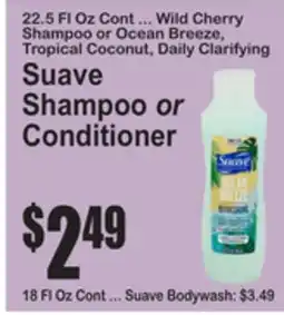 SuperFresh Suave Shampoo or Conditioner offer