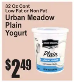 SuperFresh Urban Meadow Plain Yogurt offer