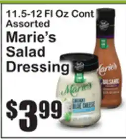 SuperFresh 11.5-12 Fl Oz Cont Assorted Marie's Salad Dressing offer