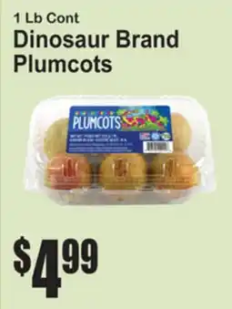 SuperFresh Dinosaur Brand Plumcots offer