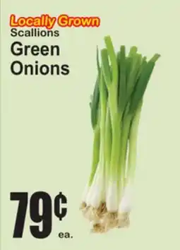 SuperFresh Locally Grown Scallions offer