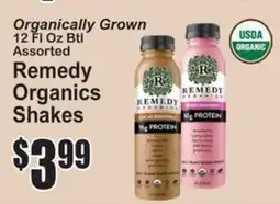 SuperFresh Remedy Organics Shakes offer