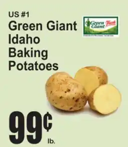 SuperFresh US #1 Green Giant Idaho Baking Potatoes offer