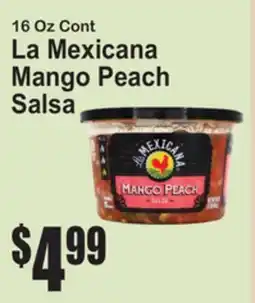 SuperFresh La Mexicana Mango Peach Salsa offer