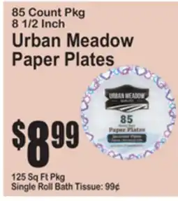 SuperFresh Urban Meadow Paper Plates offer