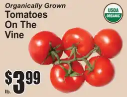 SuperFresh Organically Grown Tomatoes On The Vine offer