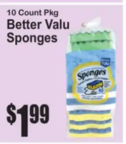 SuperFresh Better Valu Sponges offer