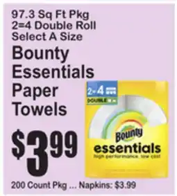 SuperFresh Bounty Essentials Paper Towels offer
