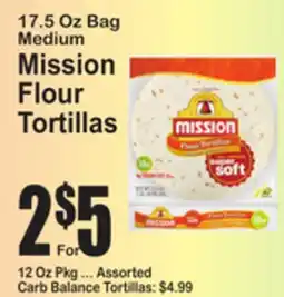 SuperFresh Mission Flour Tortillas offer