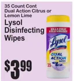 SuperFresh Lysol Disinfecting Wipes offer