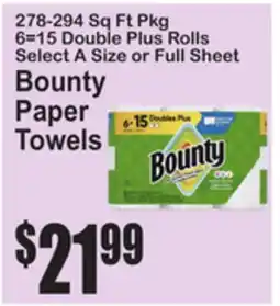 SuperFresh Bounty Paper Towels offer