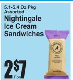 SuperFresh Nightingale Ice Cream Sandwiches offer