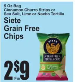 SuperFresh Siete Grain Free Chips offer
