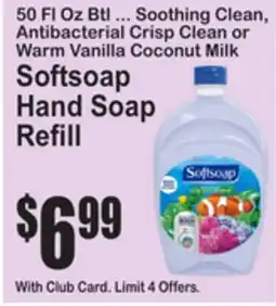 SuperFresh Softsoap Hand Soap Refill offer