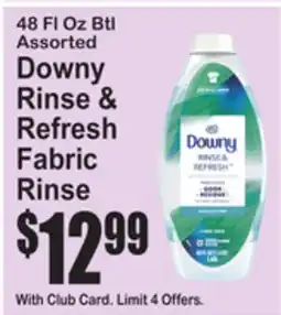 SuperFresh Downy Rinse & Refresh Fabric Rinse offer
