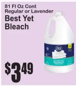SuperFresh Best Yet Bleach offer