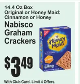 SuperFresh Nabisco Graham Crackers offer