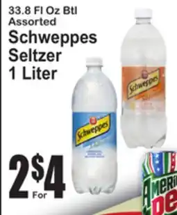 SuperFresh Schweppes Seltzer offer