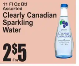 SuperFresh Clearly Canadian Sparkling Water offer