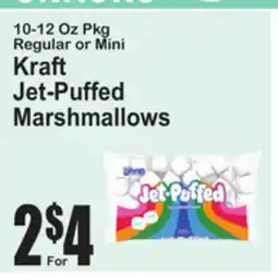 SuperFresh Kraft Jet-Puffed Marshmallows offer