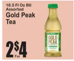 SuperFresh Gold Peak Tea offer