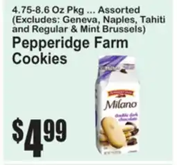 SuperFresh Pepperidge Farm Cookies offer