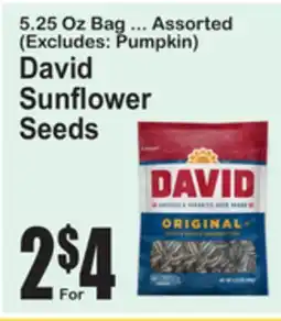 SuperFresh David Sunflower Seeds offer