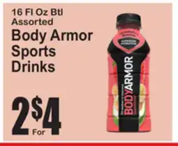 SuperFresh Body Armor Sports Drinks offer