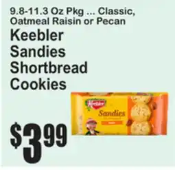 SuperFresh Keebler Sandies Shortbread Cookies offer