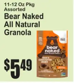 SuperFresh Bear Naked All Natural Granola offer