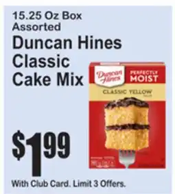 SuperFresh Duncan Hines Classic Cake Mix offer