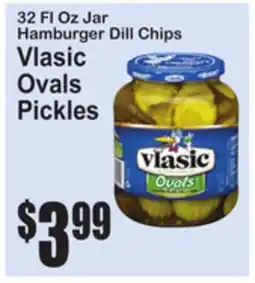 SuperFresh Vlasic Ovals Pickles offer