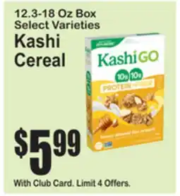 SuperFresh Kashi Cereal offer