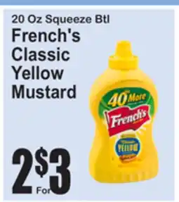 SuperFresh French's Classic Yellow Mustard offer