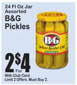 SuperFresh 24 Fl Oz Jar Assorted B&G Pickles offer
