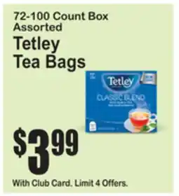 SuperFresh Tetley Tea Bags offer