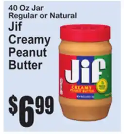SuperFresh Jif Creamy Peanut Butter offer