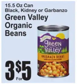 SuperFresh Green Valley Organic Beans offer