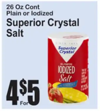 SuperFresh Superior Crystal Salt offer