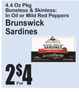 SuperFresh Brunswick Sardines offer