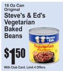 SuperFresh Steve's & Ed's Vegetarian Baked Beans offer