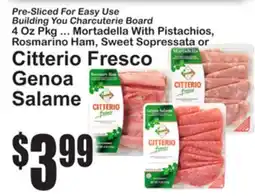 SuperFresh Citterio Fresco Genoa Salame offer