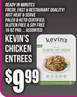 SuperFresh KEVIN'S CHICKEN ENTREES offer