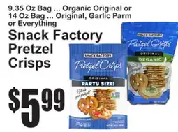 SuperFresh Snack Factory Pretzel Crisps offer