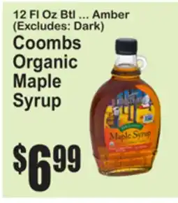 SuperFresh Coombs Organic Maple Syrup offer