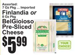SuperFresh Finlandia or BelGioioso Pre-Sliced Cheese offer