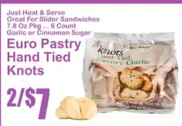 SuperFresh Euro Pastry Hand Tied Knots offer