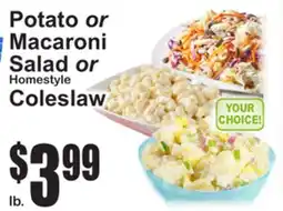 SuperFresh Potato or Macaroni Salad or Homestyle Coleslaw offer