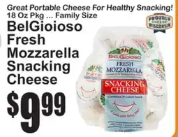 SuperFresh BelGioioso Fresh Mozzarella Snacking Cheese offer