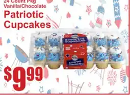 SuperFresh Patriotic Cupcakes offer